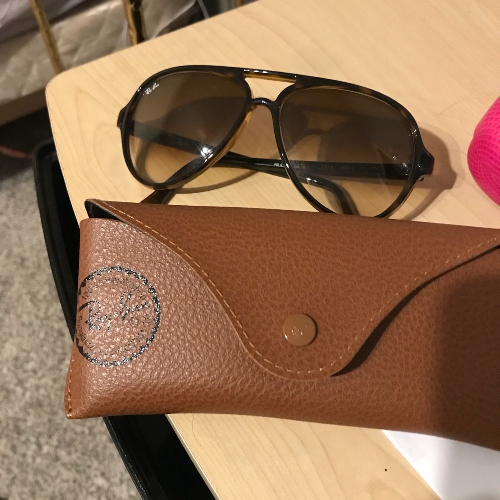 Cats 5000 rayban sunglasses brown!!!